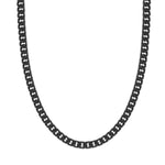 Nomination Mens Beyond Stainless Steel Black PVD Curb Chain Necklace