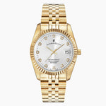 JDM Inspiration Mother Of Pearl Gold Watch