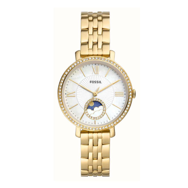 Fossil Jacqueline Sun Moon Multifunction Gold-Tone Watch
