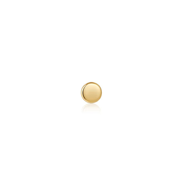 Ania Haie Gold Disc Barbell Earring