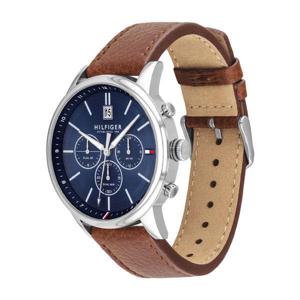 Tommy Hilfiger Kyle Brown Leather Watch