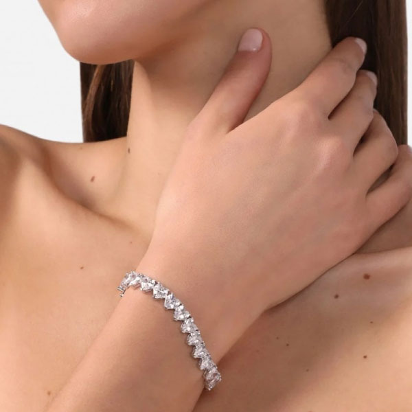 Chiara Ferragni Crystal Infinity Love Bracelet