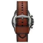 Fossil Bronson Chronograph Brown LiteHide Leather Watch
