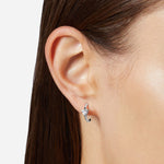 Chiara Ferragni Sterling Silver First Love Small Earrings