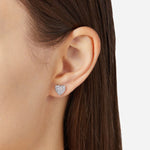 Chiara Ferragni Sterling Silver Heart Earrings