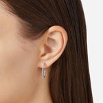 Chiara Ferragni Sterling Silver Big Hoop Earrings