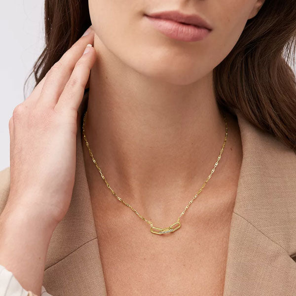 Fossil best sale chain necklace