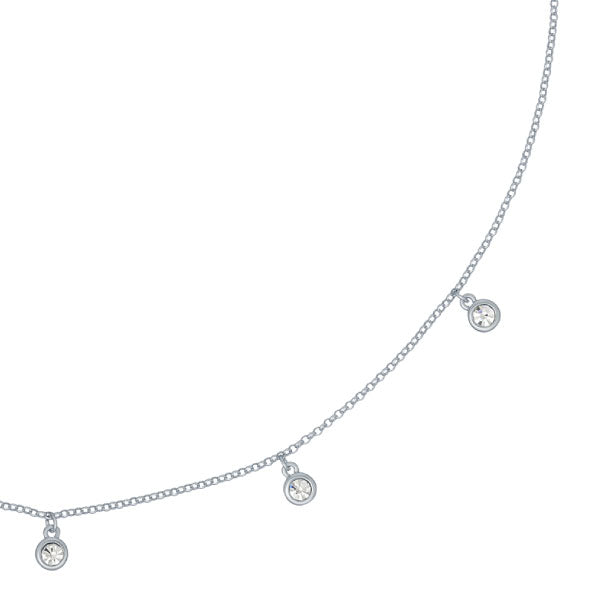 Ted Baker Clemmee Silver Finish Necklace