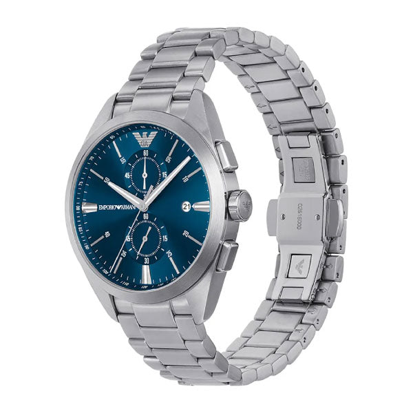 Armani blue face on sale watch