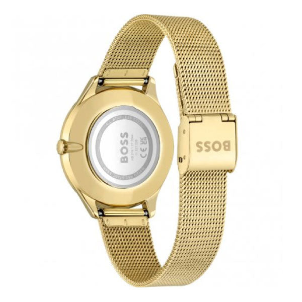 Gold and blue on sale hugo boss watch