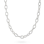 24Kae Link Chain Necklace Silver