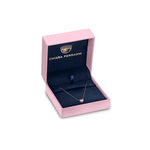 Chiara Ferragni Pink Heart Necklace Silver