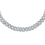 Chiara Ferragni Chain Pave Crystal Necklace