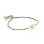 Nomination Milleluci Gold Heart Bracelet