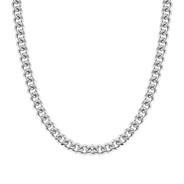 Nomination Mens Beyond Stainless Steel Curb Chain Necklace