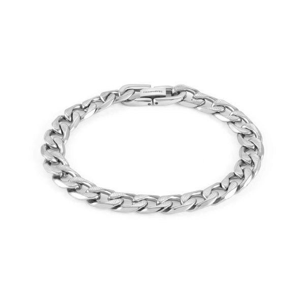 Nomination Mens Beyond Textured Curb Bracelet