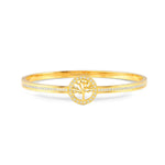 Nomination Bangle Tree Of Life Gold