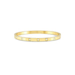 Nomination Pretty Gold Plated Half Set Cubic Zirconia Bangle