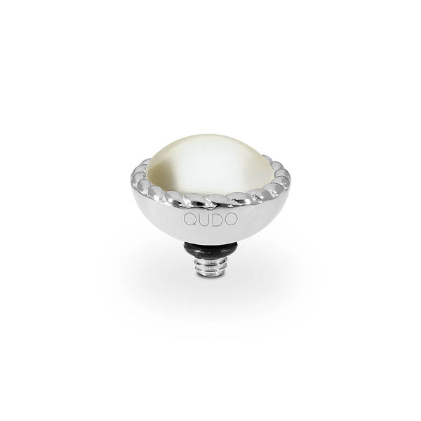 Bocconi 11mm Cream Pearl Silver Topper