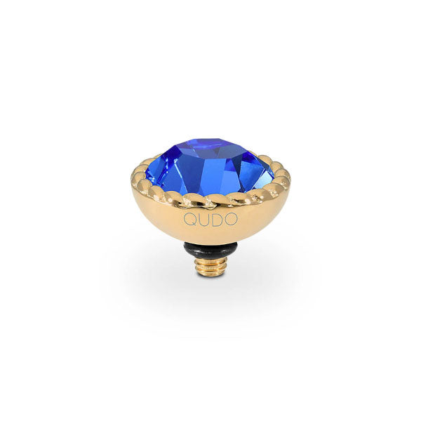 Bocconi Sapphire 11mm Gold Topper