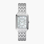 Fossil Raquel MOP Three-Hand Date Stainless Steel Watch