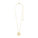 Pilgrim TRUE Yellow Gold Plated Coin Necklace