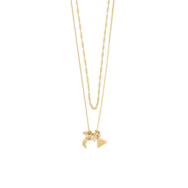 BETWEEN Gold 2-in-1 Necklace