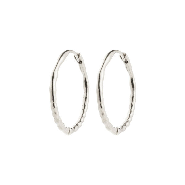BETWEEN Silver Hoops