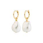 SKY pearl earrings gold-plated