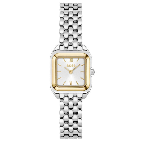Mae Petite Silver and Gold Watch