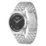 Hugo Boss Principle Black Dial Stainless Steel Watch