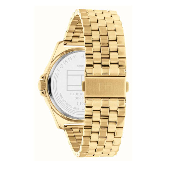 Tommy Hilfiger Norris Watch Gold Blue