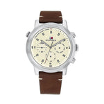 Tommy Hilfiger Troy Brown Leather Watch