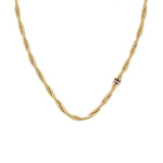 Tommy Hilfiger Ladies Snake Necklace Gold