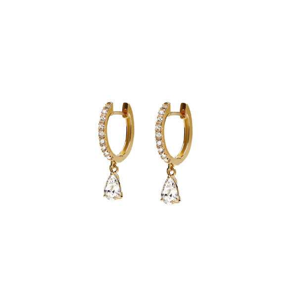 CARAT Leni Gold Hoop Earrings