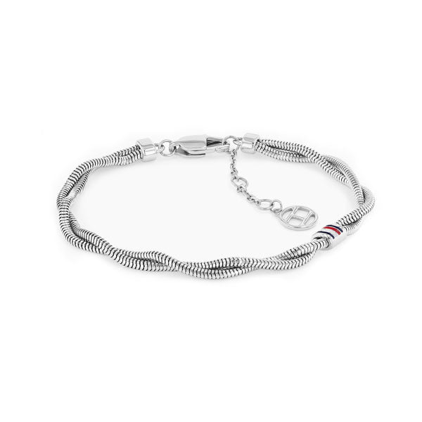 Tommy Hilfiger Ladies SS Snake Bracelet – Bonds Jewellers NI