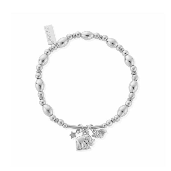 Silver Strength and Abundance Bracelet