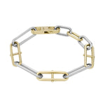 Fossil Heritage D-Link Two-Tone Stainless Steel Chain Bracelet