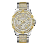 Guess Gents Crystal Dial Two-Tone Watch