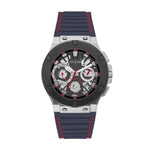 Guess Gents Circuit Navy Silicone Bracelet Watch