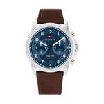 Tommy Hilfiger Brown Leather Wesley Watch