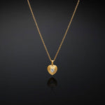 Chiara Ferragni Bold Heart Stone Necklace