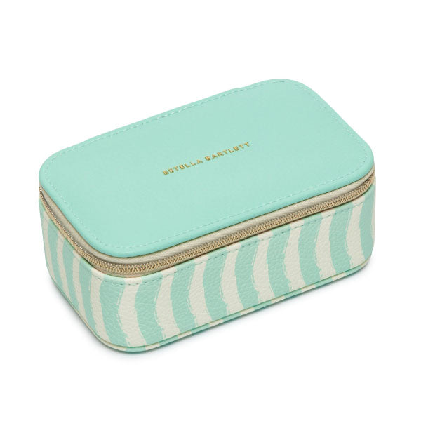 Estella Bartlett Mint Wiggle Print Mini Jewellery Box