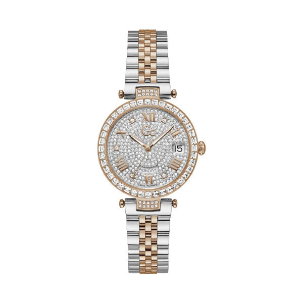 Gc Flair Mid Size Two-Tone Ladies Watch