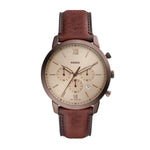 Fossil Neutra Chronograph Brown Eco Leather Watch