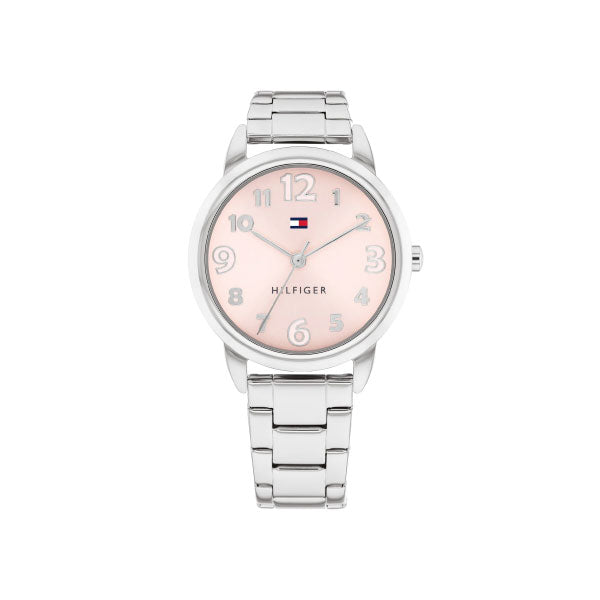 Tommy Hilfiger SS Pink Dial Watch