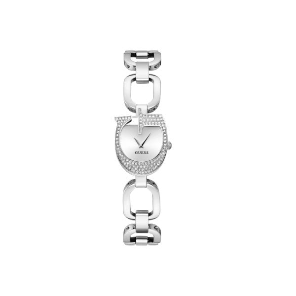 Guess Gia Ladies Silver Watch