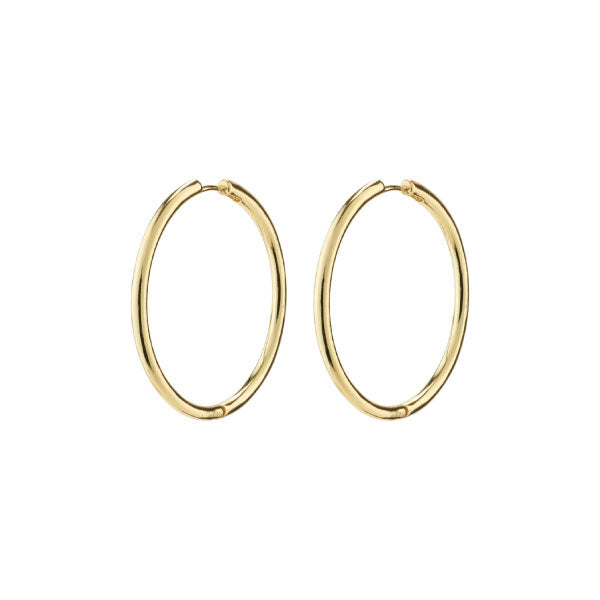 Pilgrim EANNA Maxi Hoops Gold-Plated