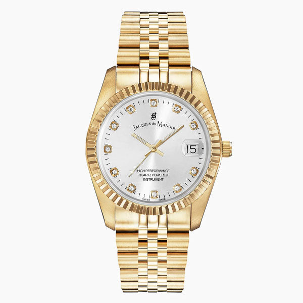 JDM Inspiration Mother Of Pearl Gold Watch