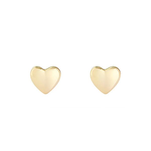 Ted Baker Harly Gold Tone Tiny Heart Stud Earrings